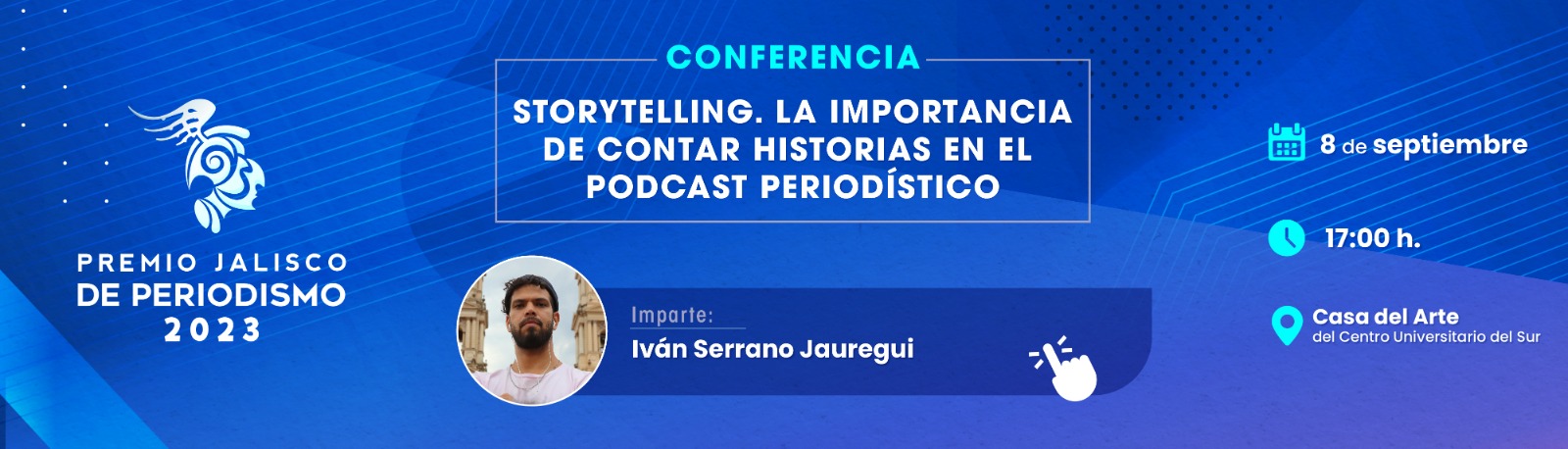 Conferencia: Storytelling. La importancia de contar historias en el podcast periodístico