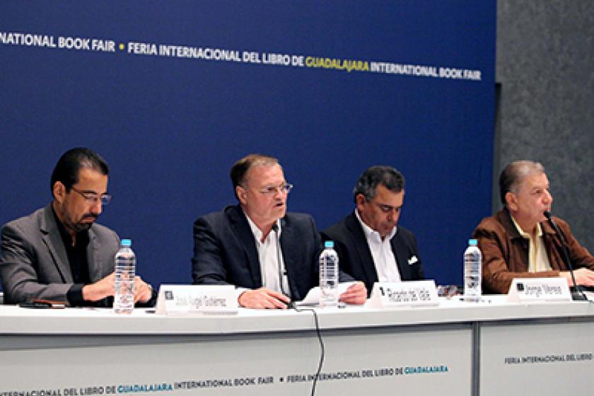 Panel en la Feria Internacional del Libro de Guadalajara