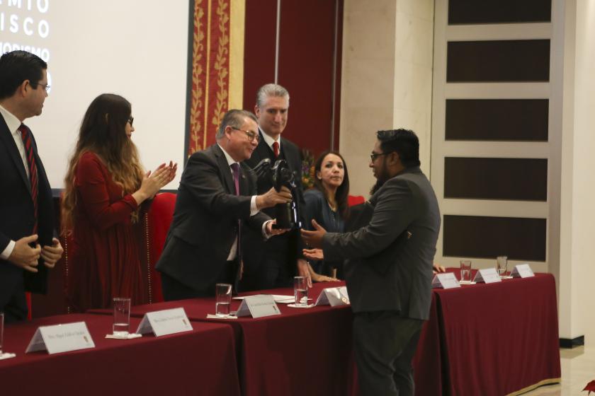 Entregan el Premio Jalisco de Periodismo 2019